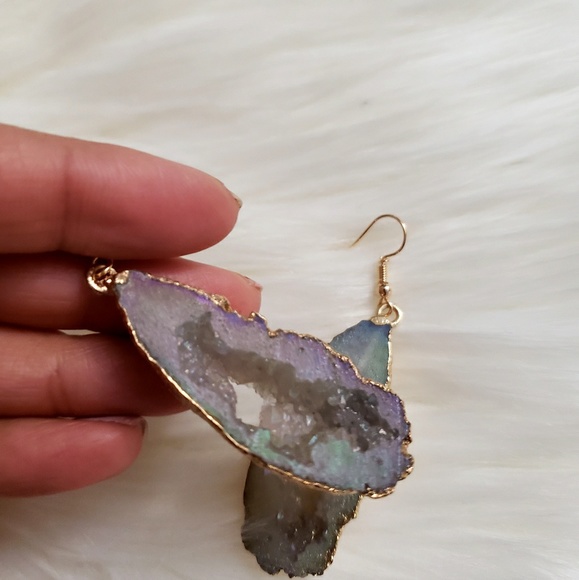 🎈LAST ONE🎈New Druzy Earrings! - Picture 3 of 4